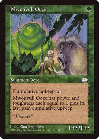 Mwonvuli Ooze [Weatherlight] | The Time Vault CA