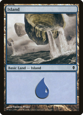 Island (237a) [Zendikar] | The Time Vault CA
