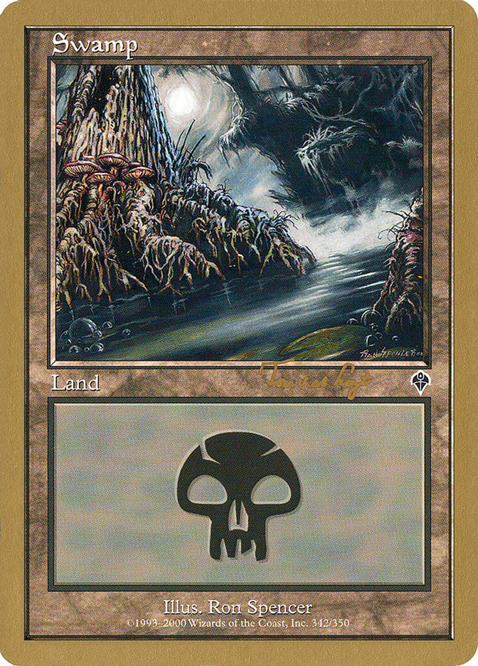 Swamp (tvdl342) (Tom van de Logt) [World Championship Decks 2001] | The Time Vault CA