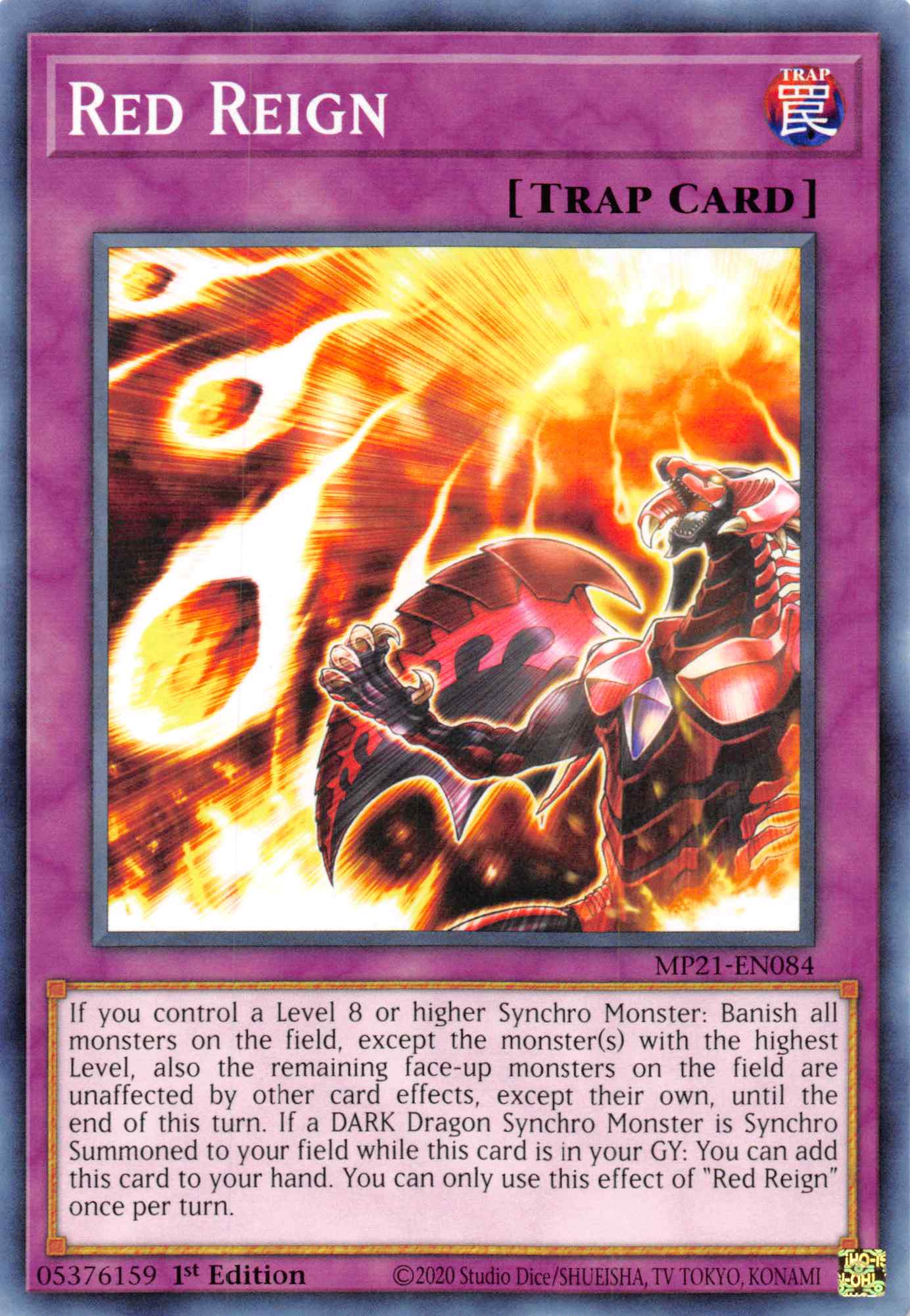 Red Reign [MP21-EN084] Common | The Time Vault CA