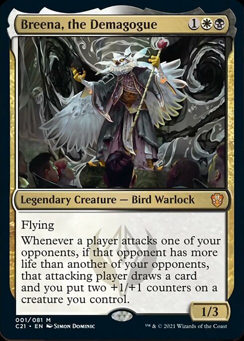 Breena, the Demagogue [Commander 2021] | The Time Vault CA