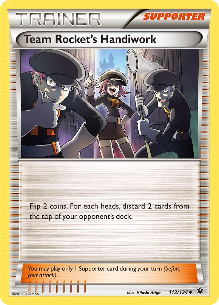 Team Rocket's Handiwork (112/124) [XY: Fates Collide] | The Time Vault CA