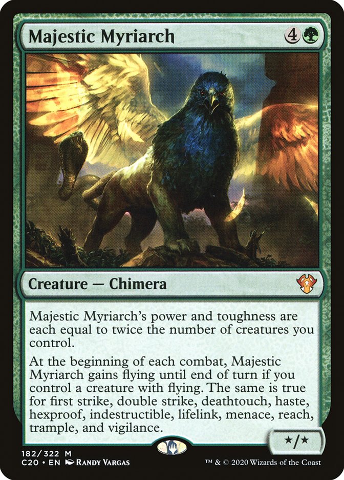 Majestic Myriarch [Commander 2020] | The Time Vault CA