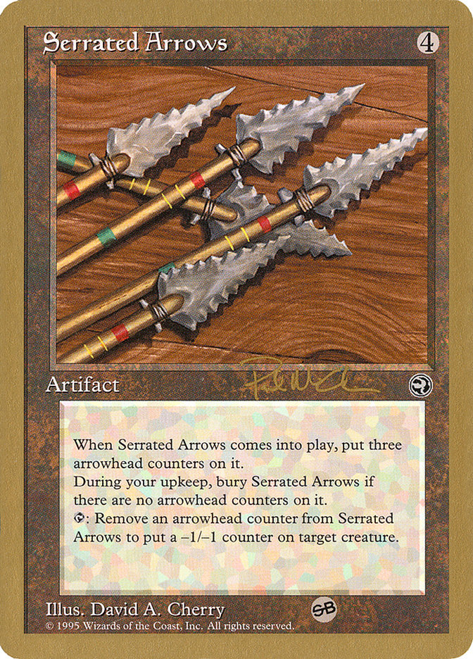 Serrated Arrows (Paul McCabe) (SB) [World Championship Decks 1997] | The Time Vault CA