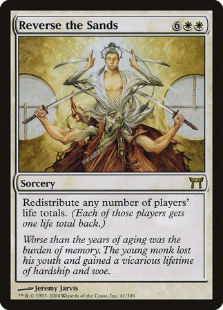 Reverse the Sands [Champions of Kamigawa] | The Time Vault CA