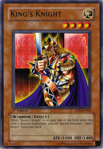 King's Knight [EEN-EN006] Rare | The Time Vault CA