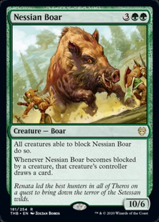 Nessian Boar [Theros Beyond Death] | The Time Vault CA