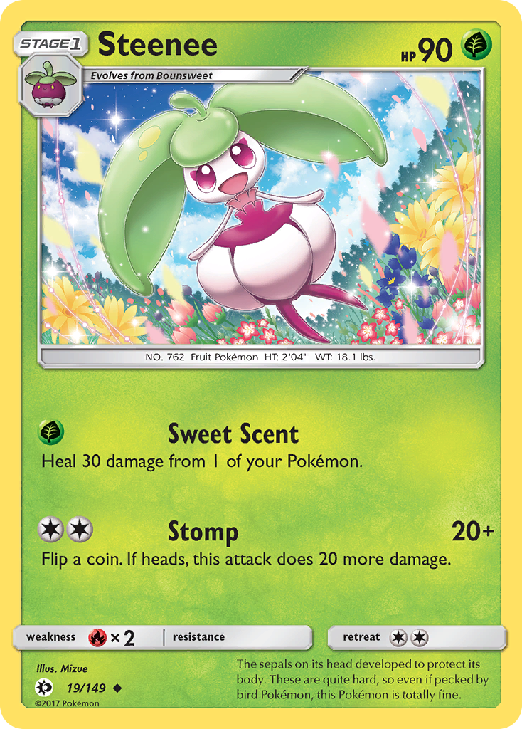 Steenee (19/149) [Sun & Moon: Base Set] | The Time Vault CA