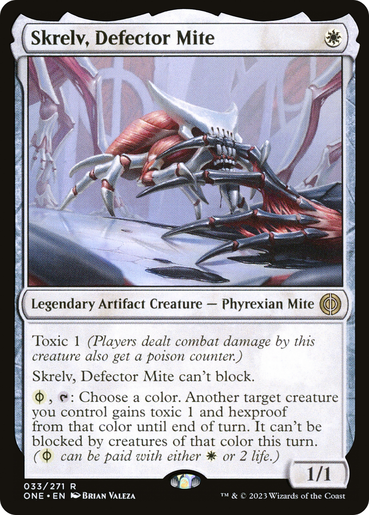 Skrelv, Defector Mite [Phyrexia: All Will Be One] | The Time Vault CA