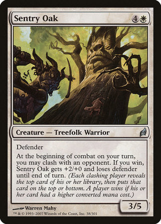 Sentry Oak [Lorwyn] | The Time Vault CA