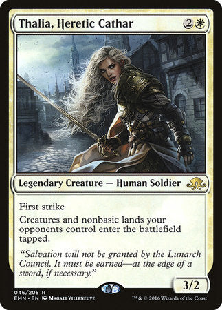 Thalia, Heretic Cathar [Eldritch Moon] | The Time Vault CA