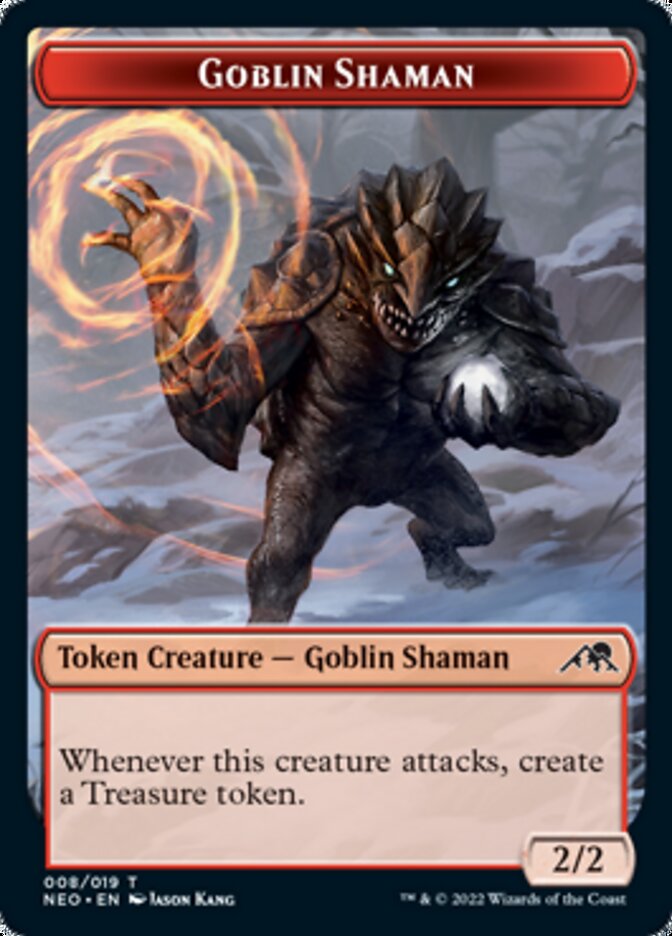 Goblin Shaman Token [Kamigawa: Neon Dynasty Tokens] | The Time Vault CA