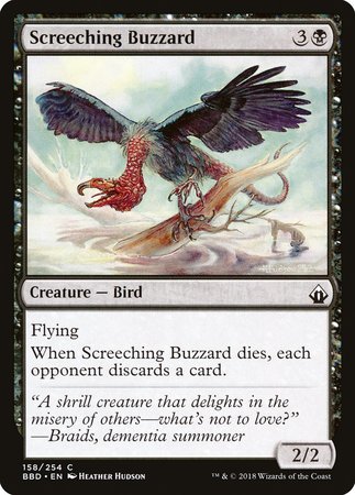 Screeching Buzzard [Battlebond] | The Time Vault CA