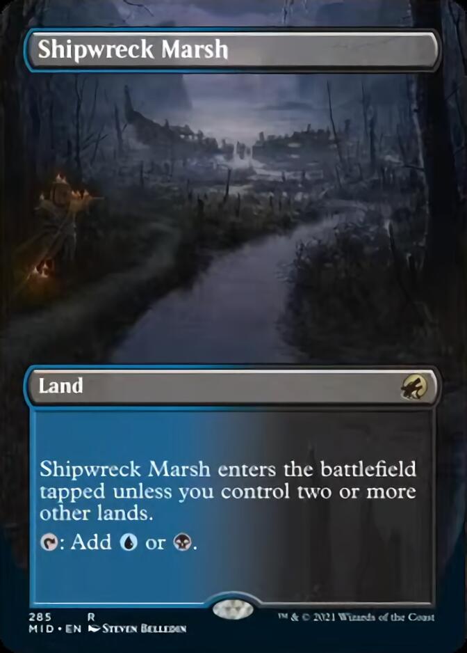 Shipwreck Marsh (Borderless) [Innistrad: Midnight Hunt] | The Time Vault CA