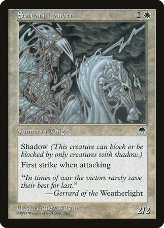 Soltari Lancer [Tempest] | The Time Vault CA