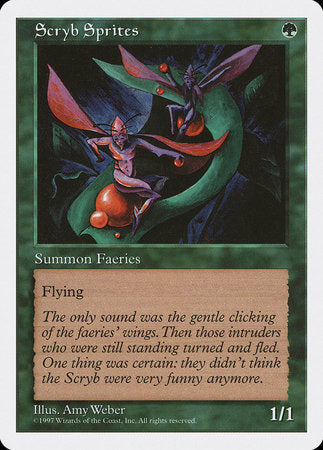 Scryb Sprites [Fifth Edition] | The Time Vault CA
