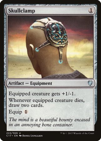 Skullclamp [Commander 2017] | The Time Vault CA