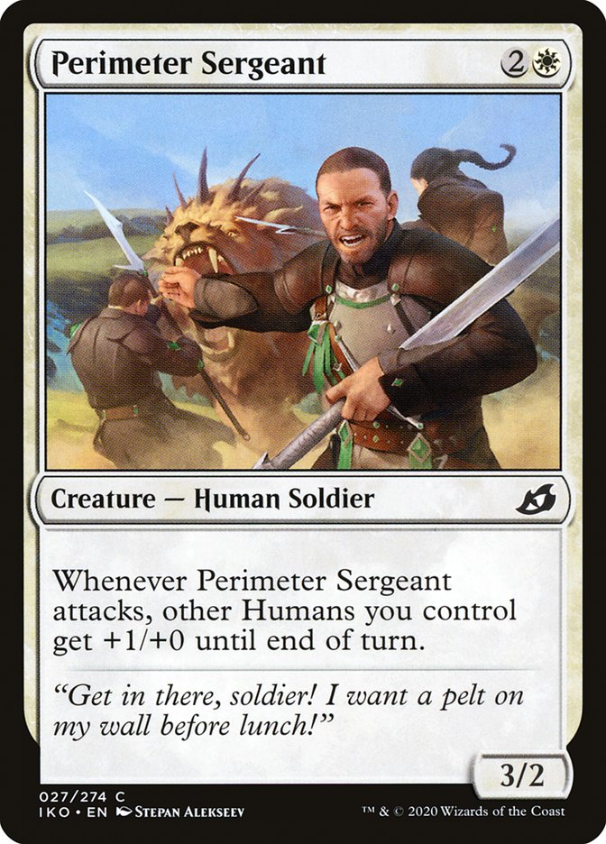 Perimeter Sergeant [Ikoria: Lair of Behemoths] | The Time Vault CA