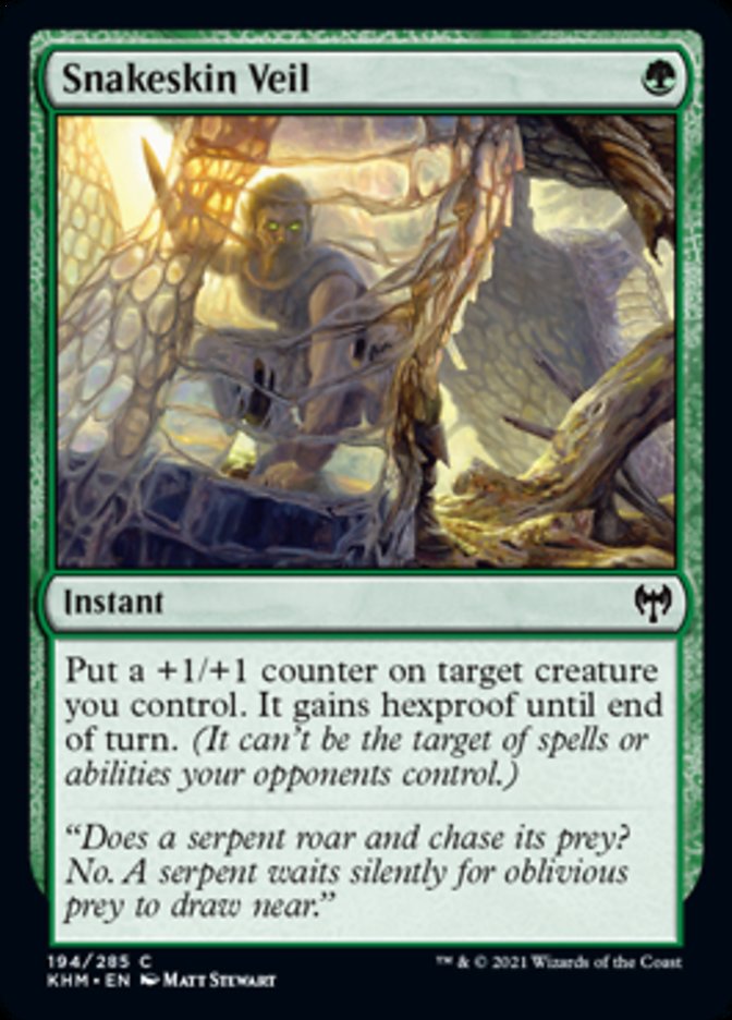 Snakeskin Veil [Kaldheim] | The Time Vault CA