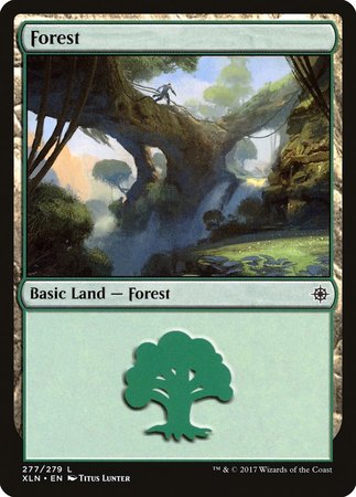 Forest (277) [Ixalan] | The Time Vault CA