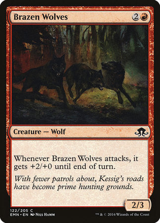 Brazen Wolves [Eldritch Moon] | The Time Vault CA