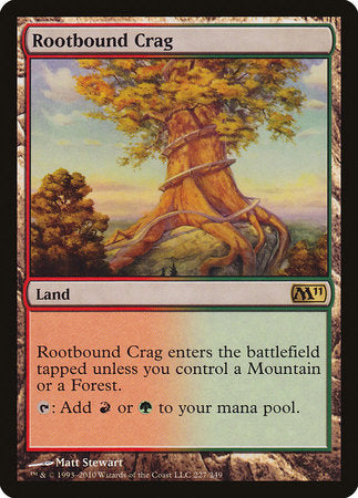 Rootbound Crag [Magic 2011] | The Time Vault CA