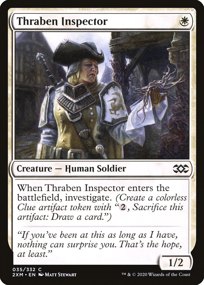 Thraben Inspector [Double Masters] | The Time Vault CA