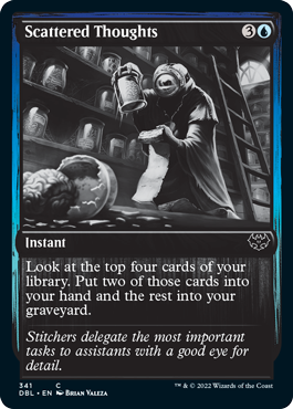 Scattered Thoughts [Innistrad: Double Feature] | The Time Vault CA