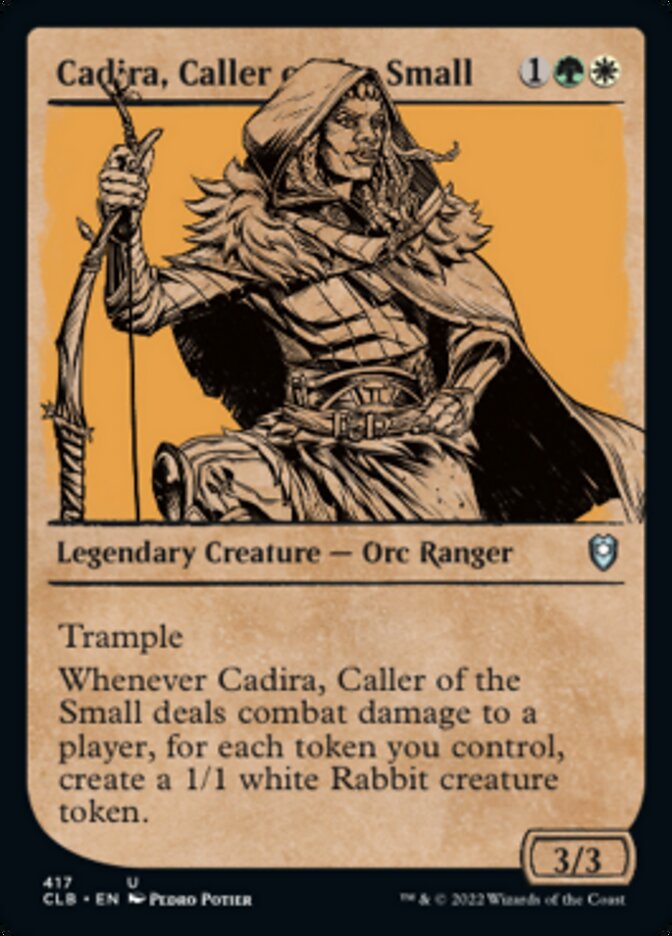 Cadira, Caller of the Small (Showcase) [Commander Legends: Battle for Baldur's Gate] | The Time Vault CA