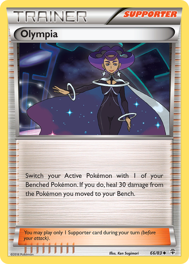 Olympia (66/83) [XY: Generations] | The Time Vault CA