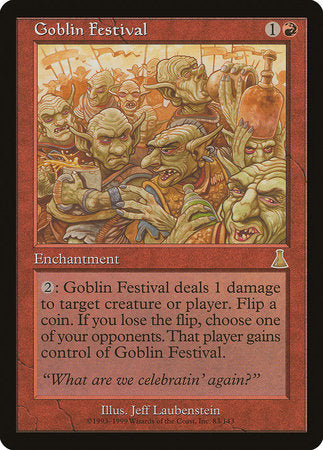 Goblin Festival [Urza's Destiny] | The Time Vault CA