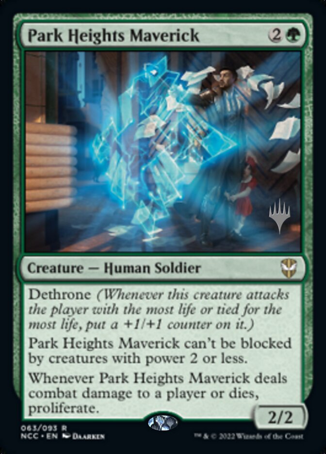 Park Heights Maverick (Promo Pack) [Streets of New Capenna Commander Promos] | The Time Vault CA