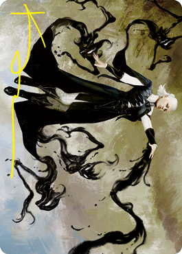 Shadewing Laureate Art Card (Gold-Stamped Signature) [Strixhaven: School of Mages Art Series] | The Time Vault CA