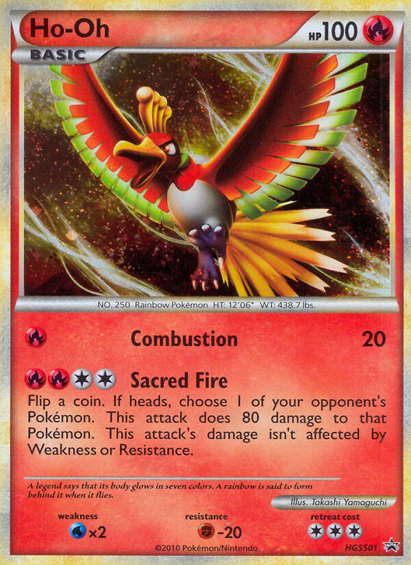 Ho-Oh (HGSS01) [HeartGold & SoulSilver: Black Star Promos] | The Time Vault CA