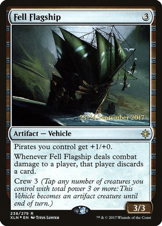 Fell Flagship [Ixalan Promos] | The Time Vault CA