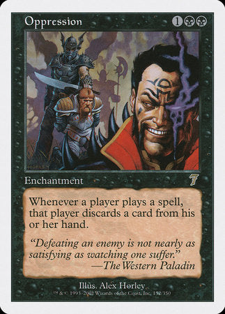 Oppression [Seventh Edition] | The Time Vault CA