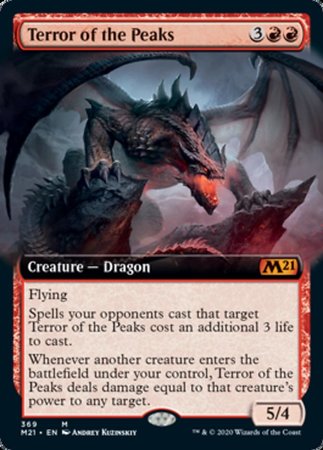 Terror of the Peaks (Extended Art) [Core Set 2021] | The Time Vault CA