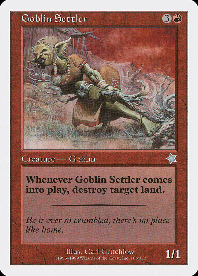Goblin Settler [Starter 1999] | The Time Vault CA