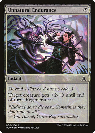 Unnatural Endurance [Oath of the Gatewatch] | The Time Vault CA