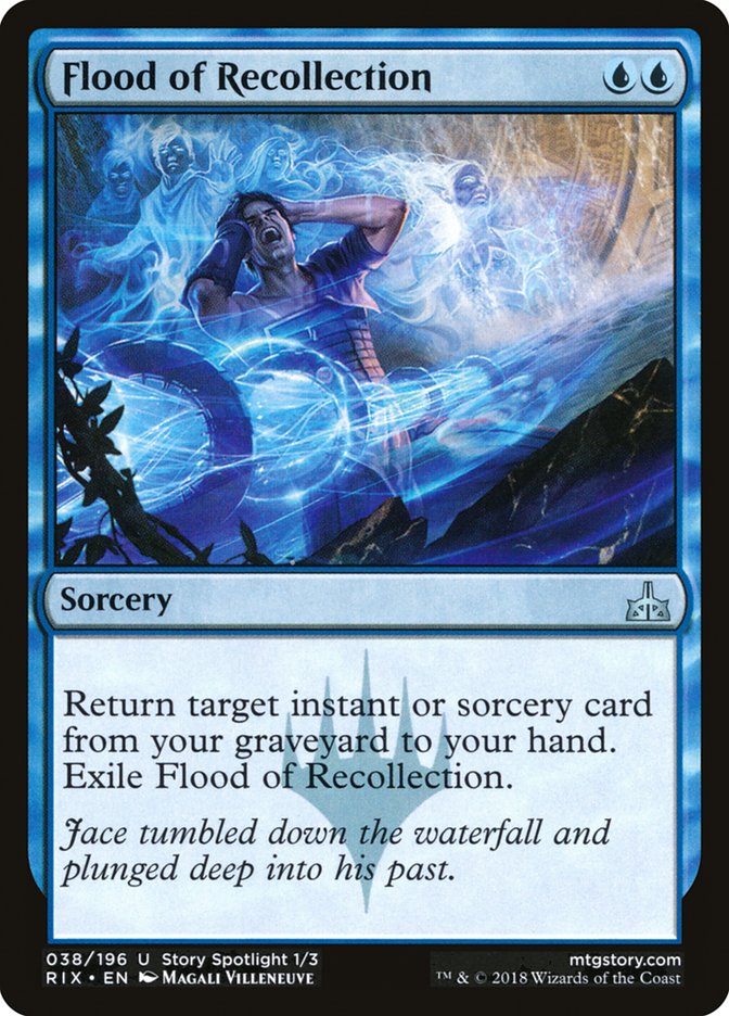 Flood of Recollection [Rivals of Ixalan] | The Time Vault CA