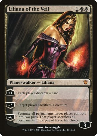 Liliana of the Veil [Innistrad] | The Time Vault CA