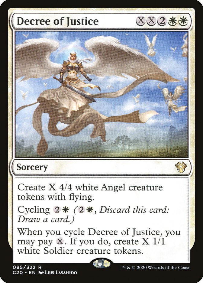 Decree of Justice [Commander 2020] | The Time Vault CA