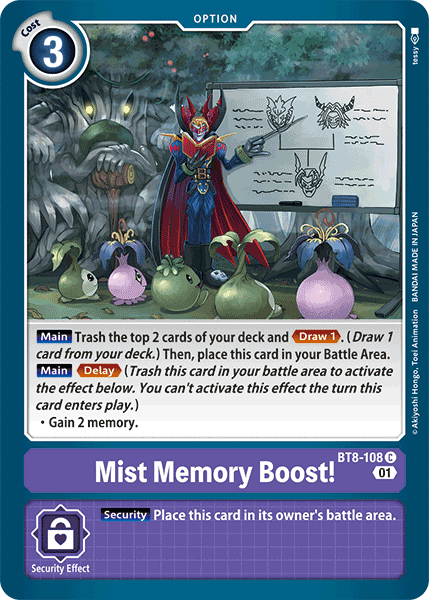 Mist Memory Boost! [BT8-108] [New Awakening] | The Time Vault CA