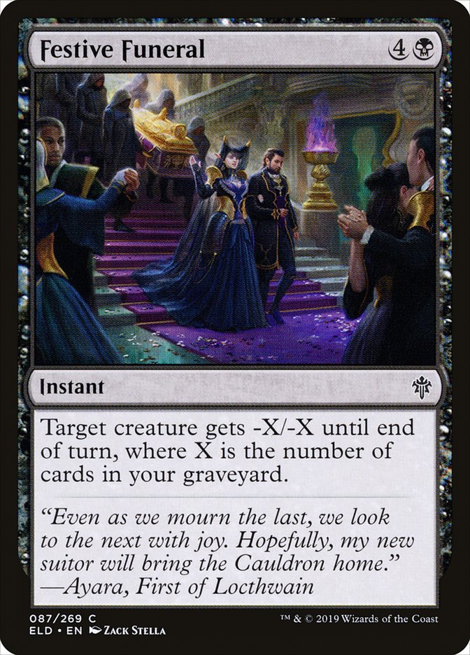 Festive Funeral [Throne of Eldraine] | The Time Vault CA