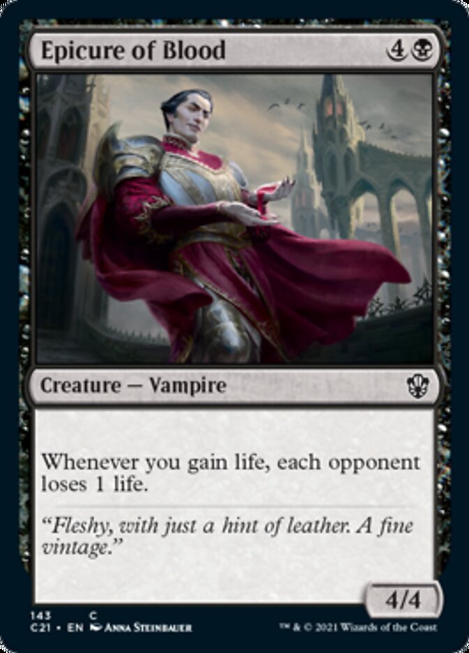 Epicure of Blood [Commander 2021] | The Time Vault CA
