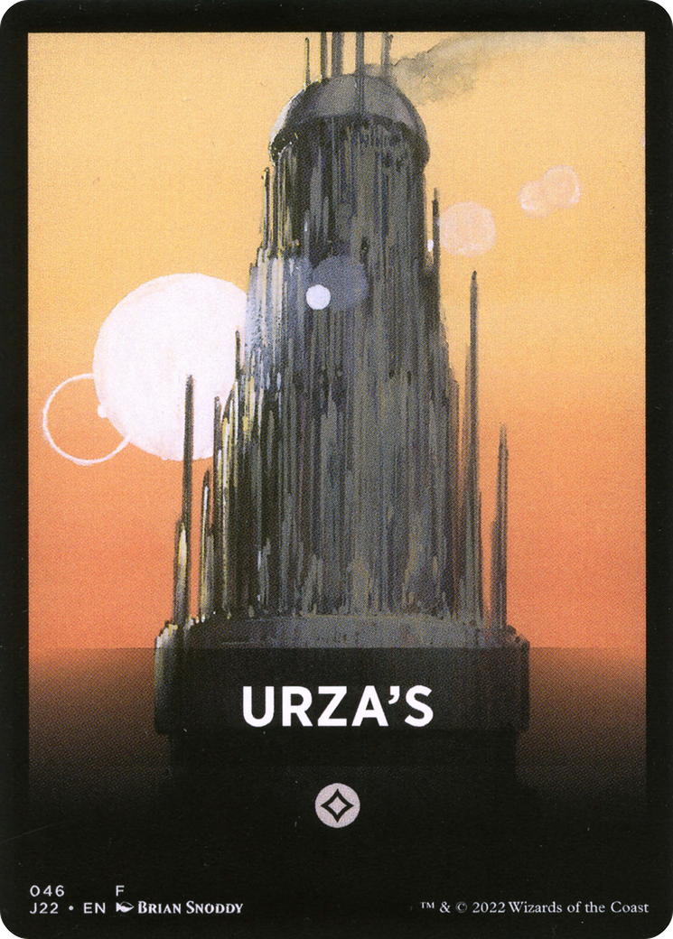 Urza's Theme Card [Jumpstart 2022 Front Cards] | The Time Vault CA