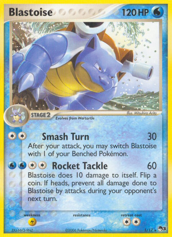 Blastoise (1/17) [POP Series 3] | The Time Vault CA