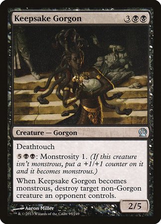 Keepsake Gorgon [Theros] | The Time Vault CA