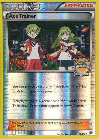 Ace Trainer (69/98) (Regional Championship Promo) [XY: Ancient Origins] | The Time Vault CA