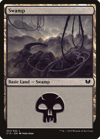 Swamp (331) [Commander 2015] | The Time Vault CA